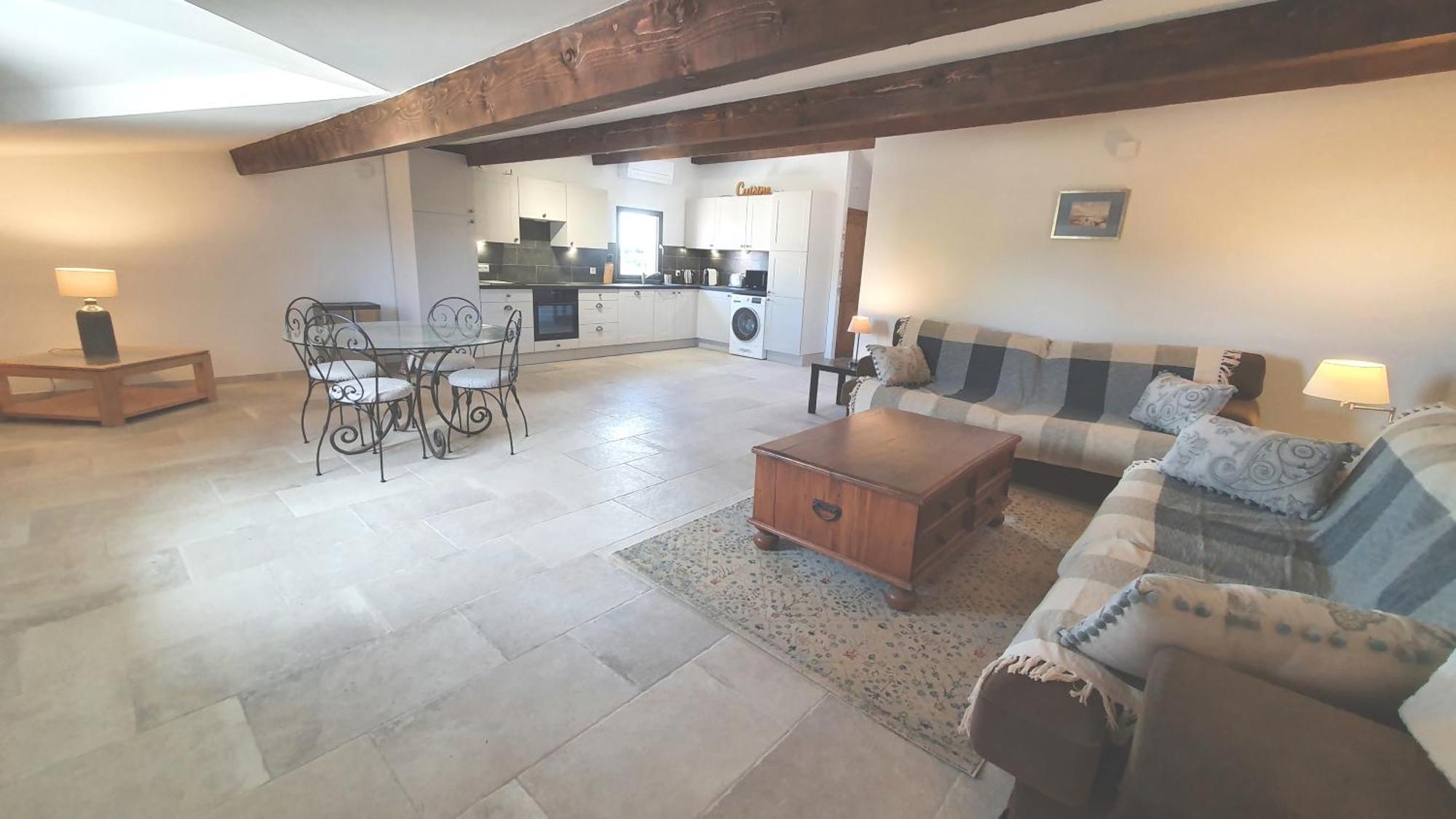 'Au Coeur Des Vignes' - Private Apartment & Garden Magalas Dış mekan fotoğraf
